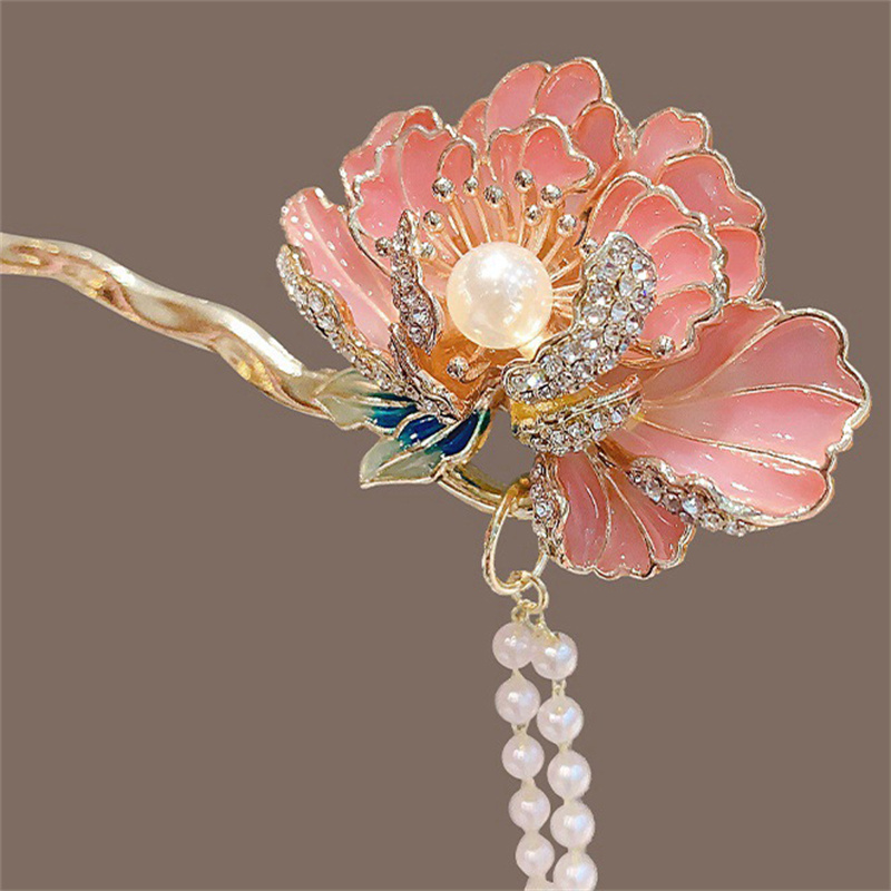 Hanbok Hair Pin - دبابيس شعر على شكل حرف U