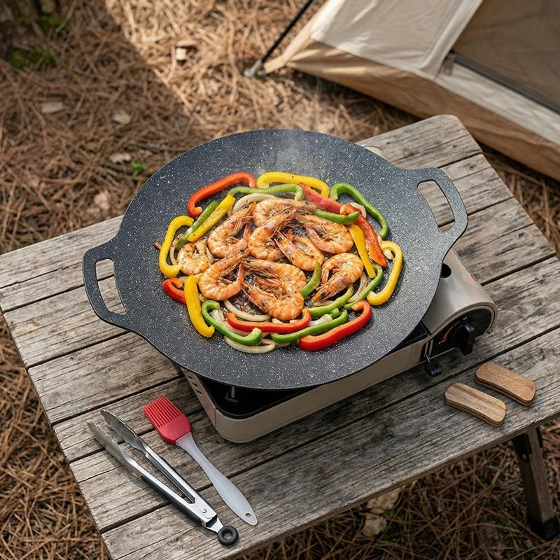 Korean Bbq Grill - مقلاة شواء من حجر مايفان، وعاء