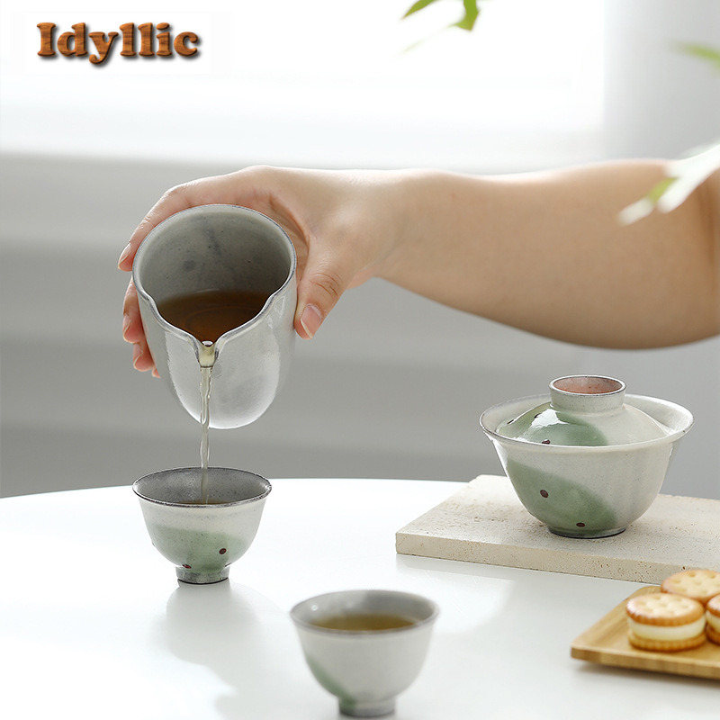 وابي سابي ستايل باور يين الفخا - مراجعة Korean Tea Set وسعره