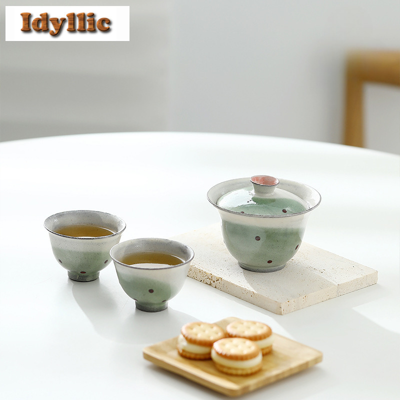 وابي سابي ستايل باور يين الفخا - مراجعة Korean Tea Set وسعره
