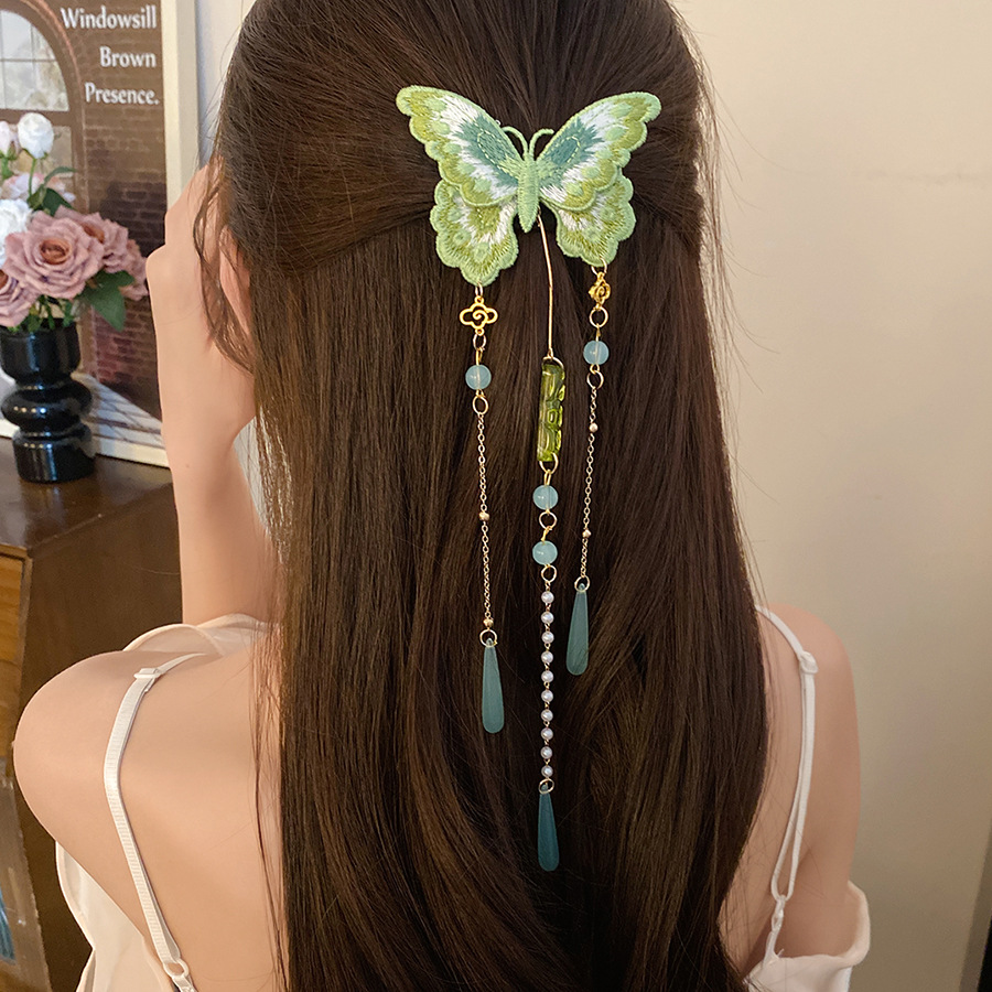 مشابك شعر نسائية جديدة بتصميم  - مراجعة Hanbok Hair Pin وسعره