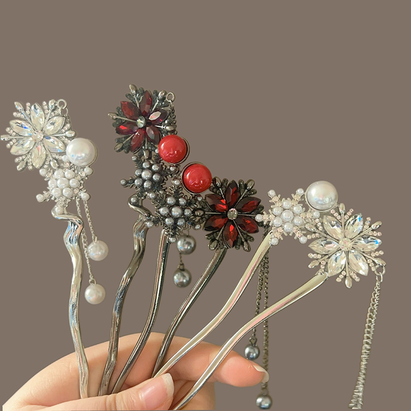 دبوس شعر أنيق على شكل ندفة ثلج - مراجعة Hanbok Hair Pin وسعره