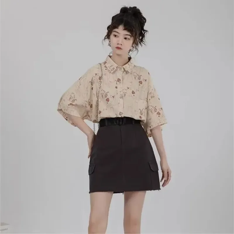 قمصان النساء سروال قصير التصحي - مراجعة Korean Lifestyle Student وسعره