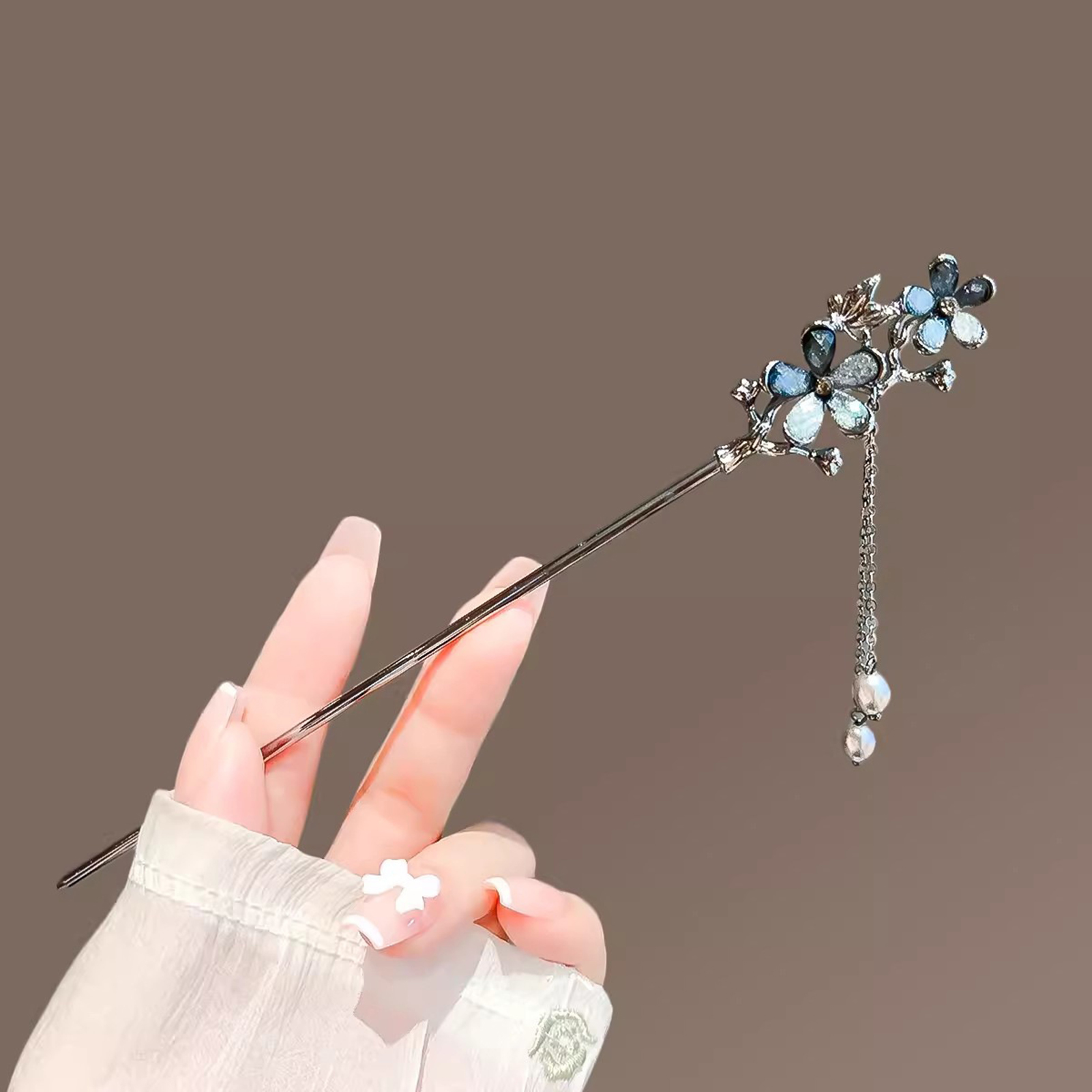 دبابيس شعر على شكل فراشة مع شر - مراجعة Hanbok Hair Pin وسعره