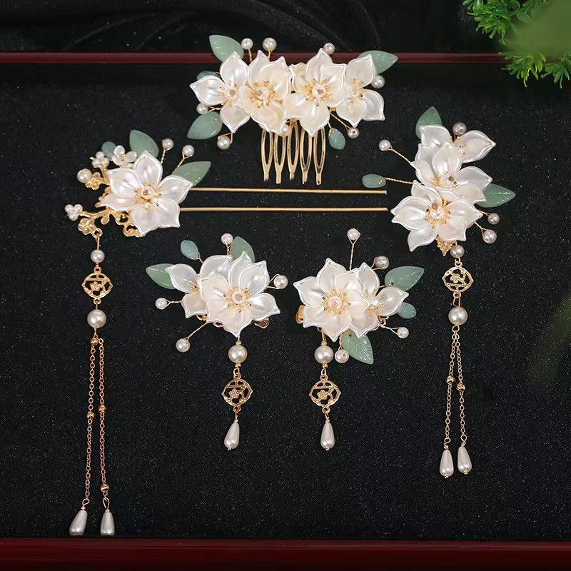 طقم إكسسوارات شعر على الطراز ا - مراجعة Hanbok Hair Pin وسعره