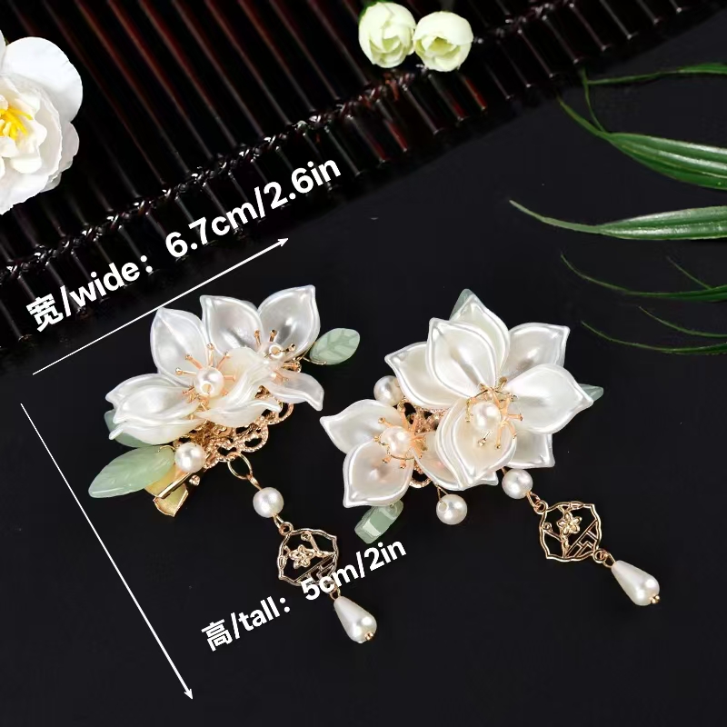 طقم إكسسوارات شعر على الطراز ا - مراجعة Hanbok Hair Pin وسعره