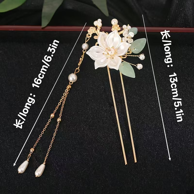 طقم إكسسوارات شعر على الطراز ا - مراجعة Hanbok Hair Pin وسعره