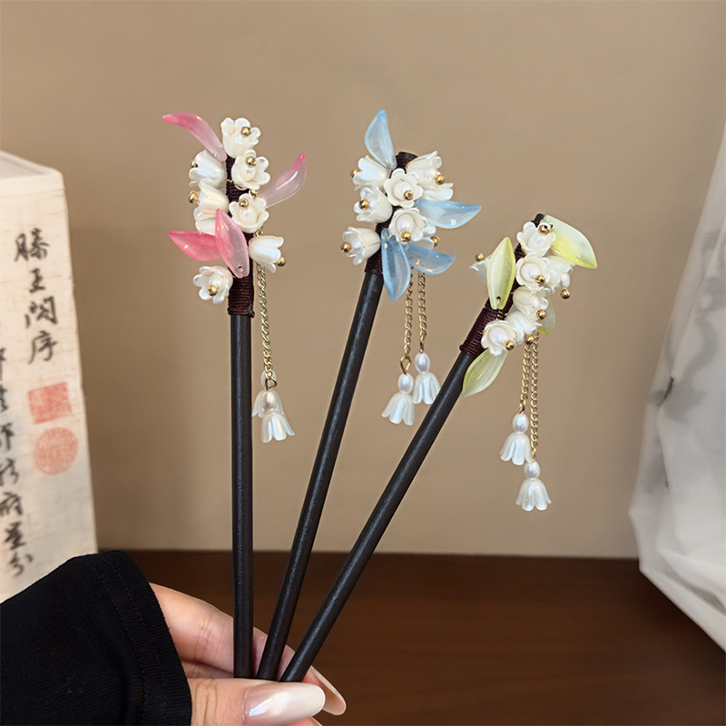 دبابيس شعر صينية تقليدية على ش - مراجعة Hanbok Hair Pin وسعره