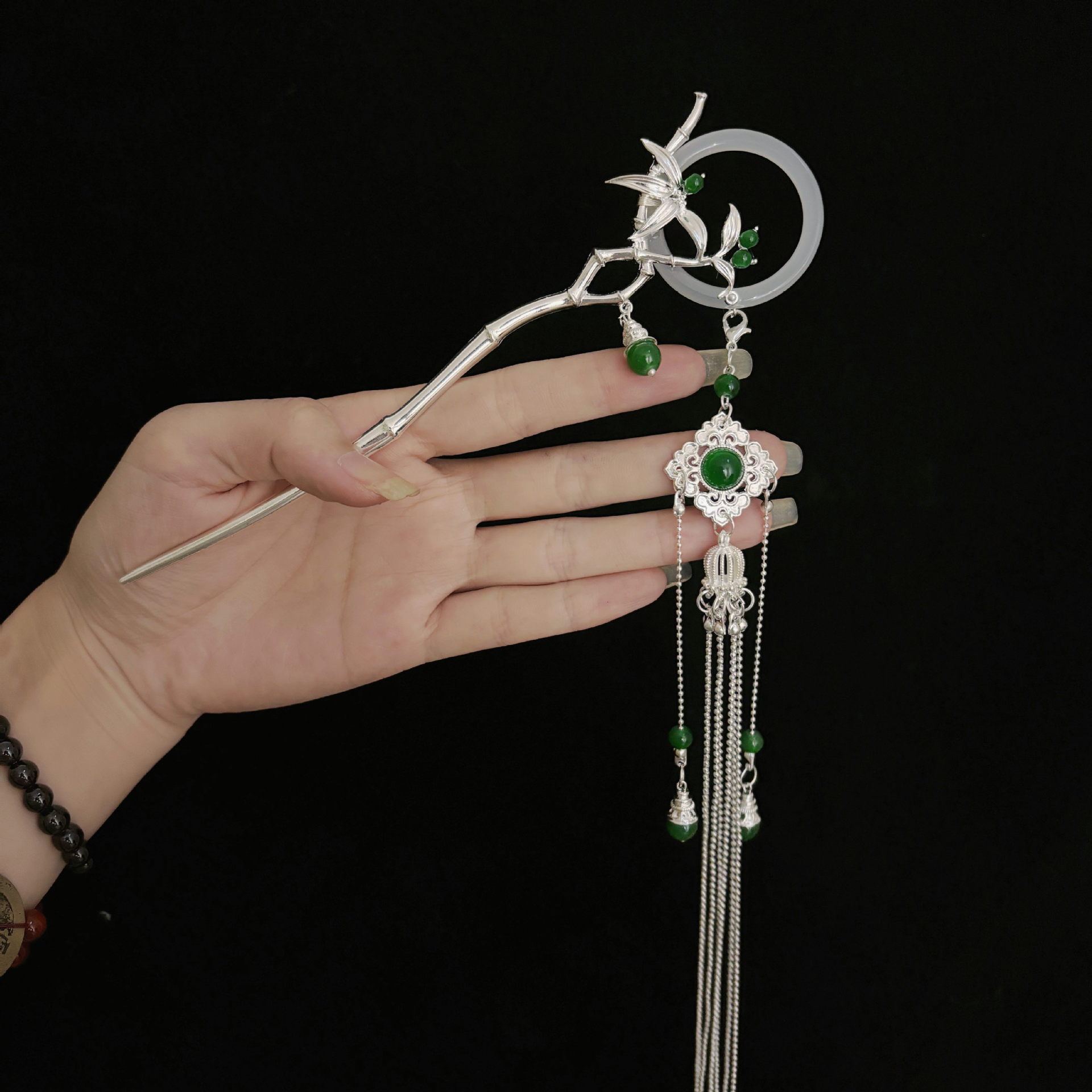 دبوس شعر على شكل عصا شعر من ال - مراجعة Hanbok Hair Pin وسعره