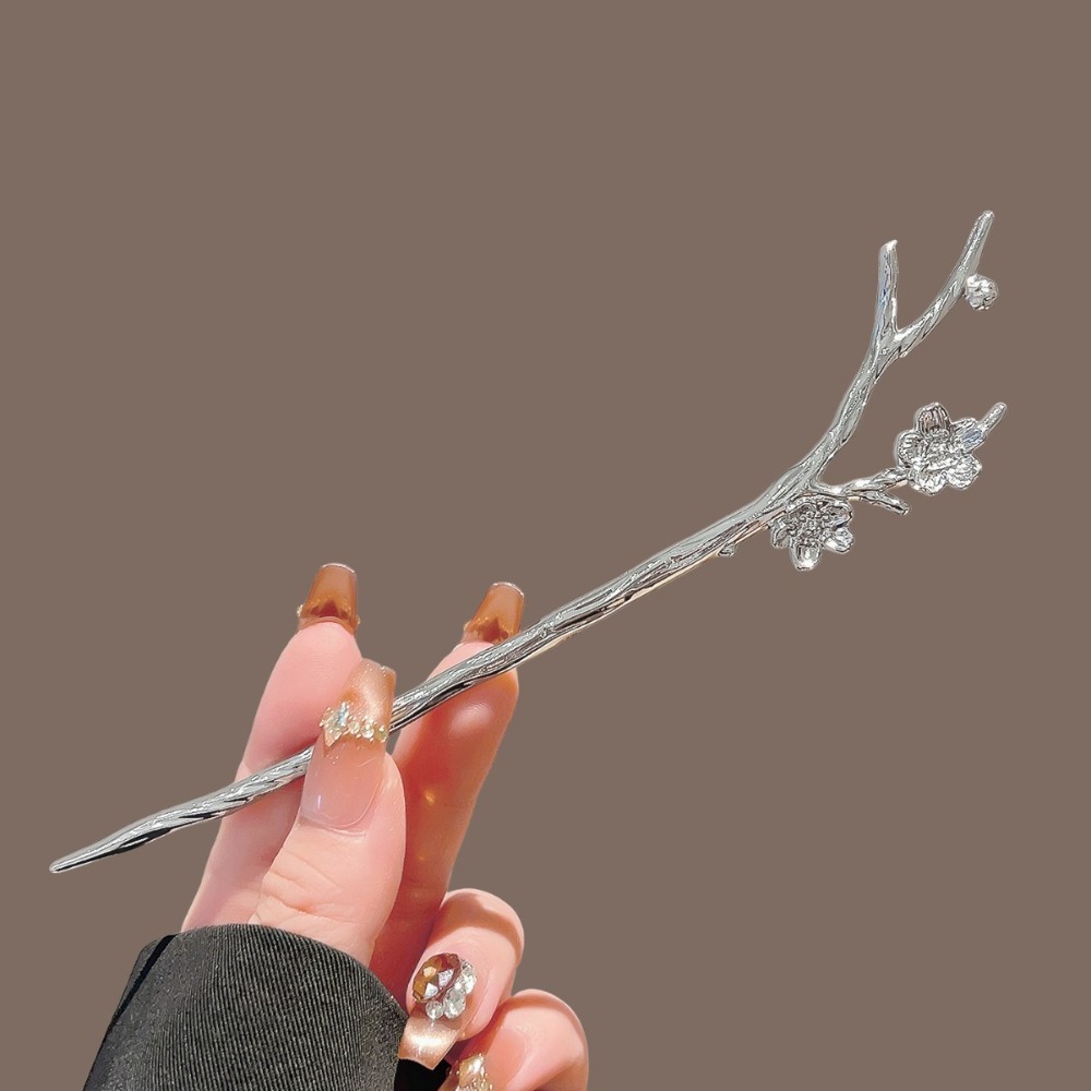 دبوس شعر معدني فضي جديد على ال - مراجعة Hanbok Hair Pin وسعره