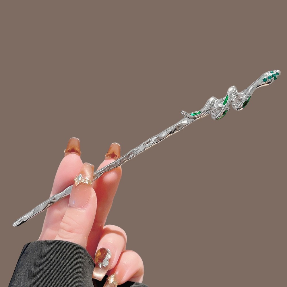 دبوس شعر معدني فضي جديد على ال - مراجعة Hanbok Hair Pin وسعره