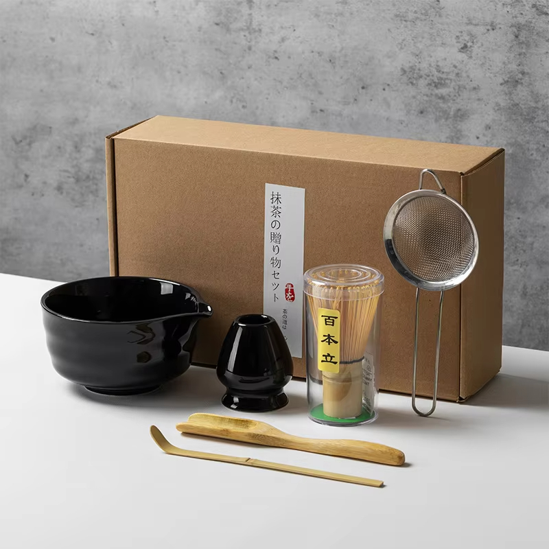 طقم ماتشا على الطريقة الياباني - مراجعة Korean Tea Set وسعره