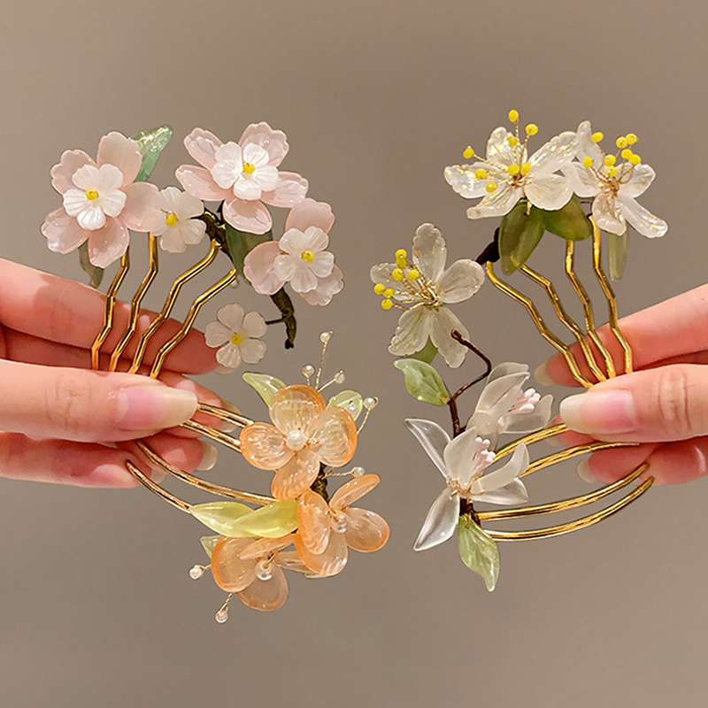 مشط شعر كلاسيكي على الطراز الص - مراجعة Hanbok Hair Pin وسعره