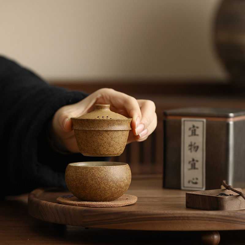 طقم شاي محمول للسفر لشخص واحد، - مراجعة Korean Tea Set وسعره