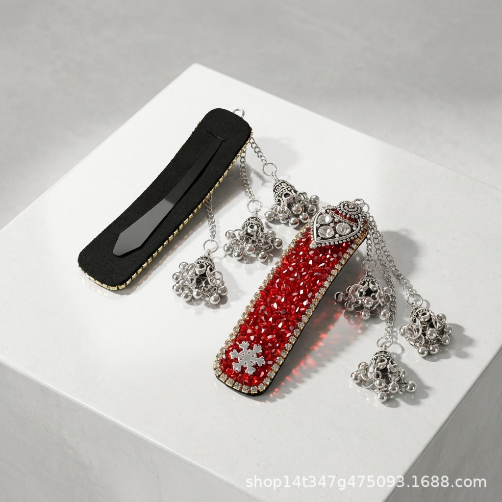 دبابيس شعر بتصميم عرقي مع شراش - مراجعة Hanbok Hair Pin وسعره